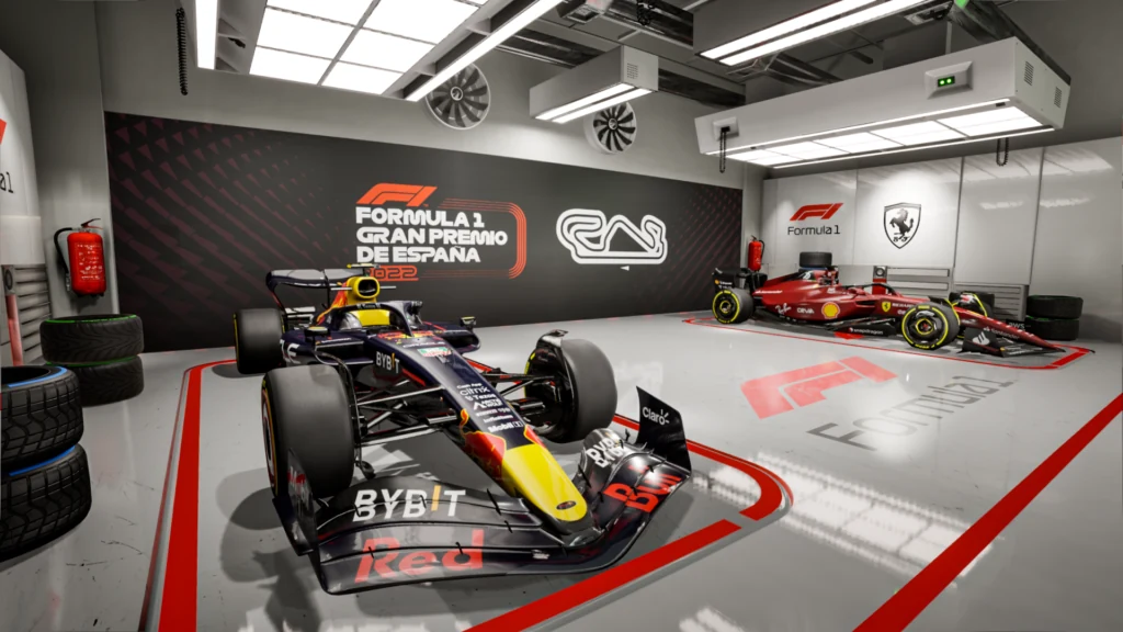 F1 Virtual Garage